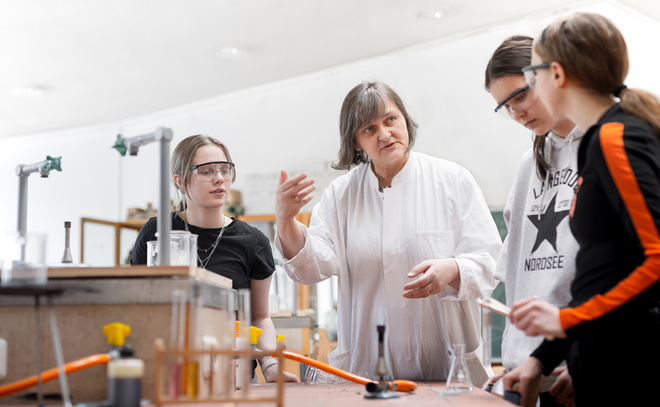 Chemieunterricht Oberstufe Waldorfschule Aachen